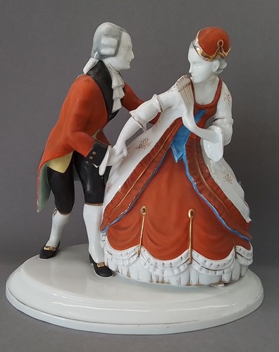 Fraureuth porzellan figur - fraureuth,