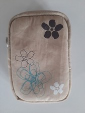 Vivanco Universal Gürtel-Tasche Case Schutz-Hülle Handy MP3 Player Kamera Floral
