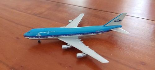Flugzeugmodell boeing747 klm - flugzeugmodell,