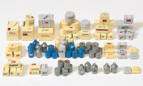 Preiser 17100 ladegut 90 - h0, ladegut.