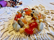 Halskette bettlerperlen - halskette,