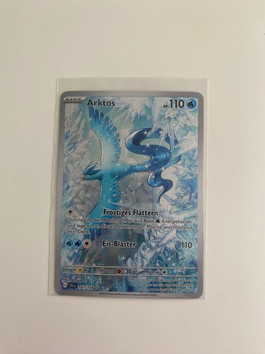 Pokemon karte arktos - karte, (jtg