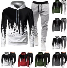 Herren Jogginganzug Trainingsanzug Sportanzug Freizeitanzug Hoodie Tracksuit Set