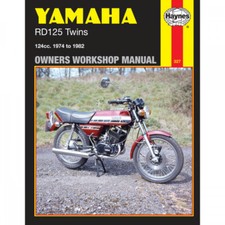 Yamaha RD125 / RD125DX 1974-1982 UK US Motorrad Werkstatthandbuch Haynes