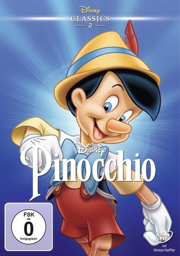 Dvd walt disney pinocchio - walt,