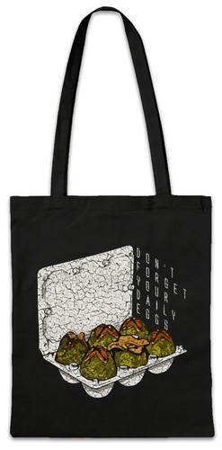 Alien eggs stofftasche - alien,