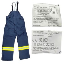 Feuchter feuerwehrhose - feuchter,