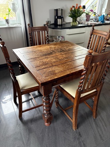 Holz esstisch rechteckig 4 - holz,