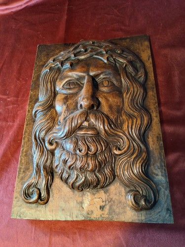 Antikes wand relief bild kopf - antikes,