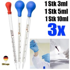 3 Pcs Glas Pipetten Dropper