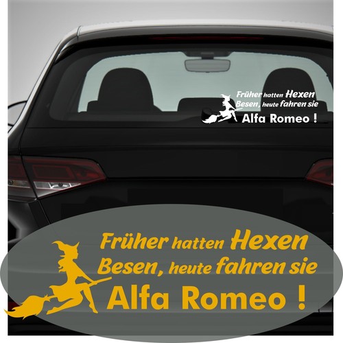 Autoaufkleber früher hatten - autoaufkleber,