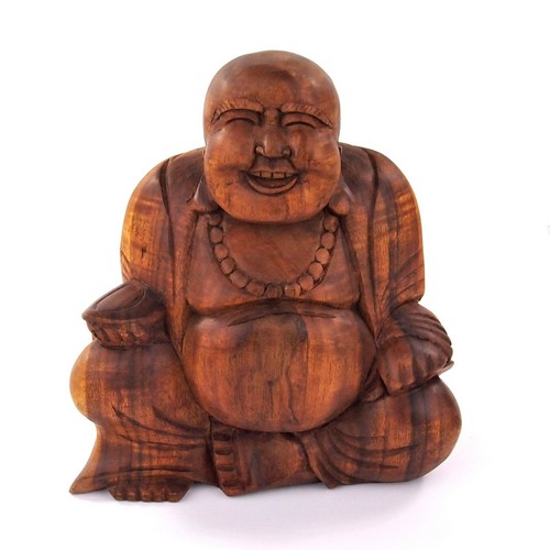 Großer buddha figur happy - figur,