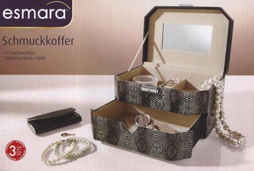 Schmuckkoffer mit schublade - schmuckkoffer, in