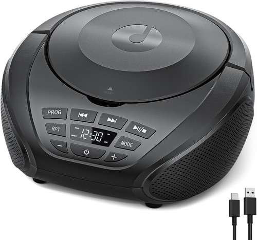 Tragbarer player mit - tragbarer, cd-player
