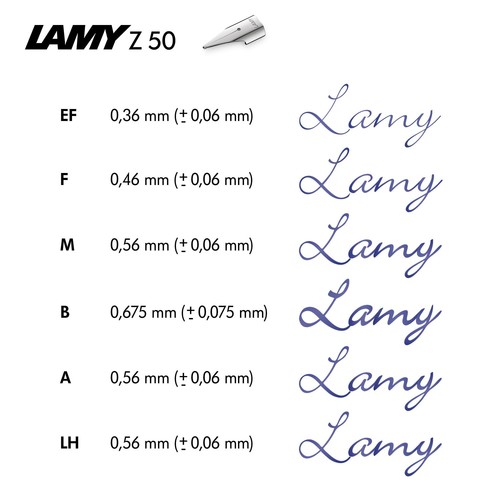 Lamy z50 ersatz feder - lamy,