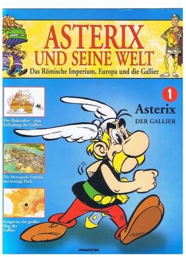 Asterix und seine welt heft - asterix,