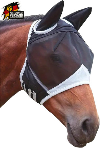 Pferde fliegenmaske mit - fliegenmaske,