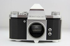Praktica IV F analoge Spiegelreflexkamera silber defekt # 7962