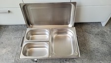 Baim Marie,Speisewärmer,Warmhalter,Tiefe 100,Edelstahl komplett Chafing Dish GN