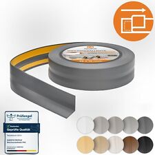Quest Weichsockelleiste Selbstklebend 25x15mm PVC Knickleiste Abschlussleiste