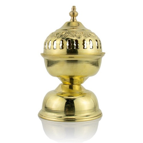 Weihrauchbrenner klein gold - weihrauchbrenner,
