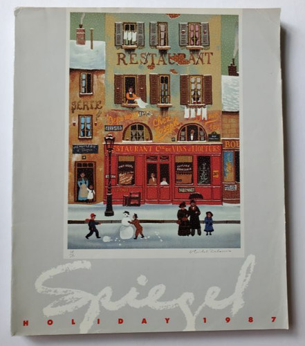 1987 spiegel catalog holiday - 1987,