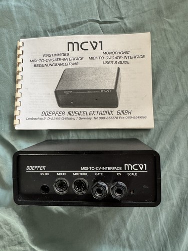 Doepfer mcv1 einstimmiges - mcv1,