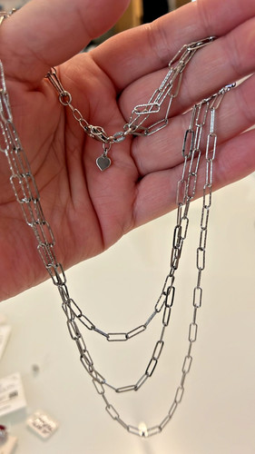 Collier kette sterlingsilber - collier,