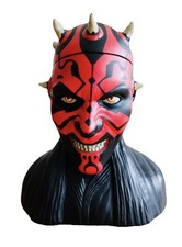 Star Wars Darth Maul Büste 1999 Episode 1 Keksdose Aufbewahrungsbox Original RAR