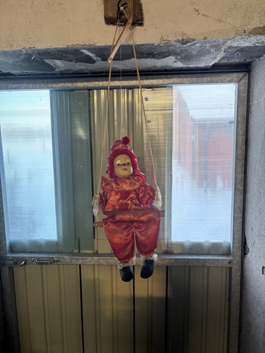Vintage marionette clown - vintage, /