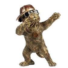 Dekofigur Hund Bulldogge mit