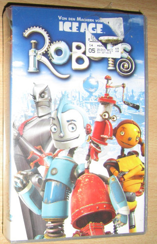Robots vhs video - robots,