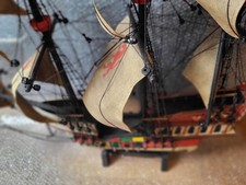 Altes großes Hanse Schiff um