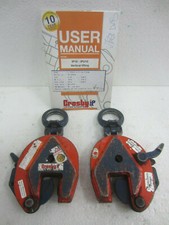 Stahl Blechgreifer Blechklammer Tigrip Kran Krangehänge Greifer Kranhaken Zange