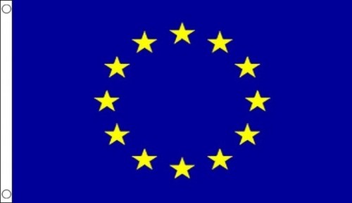 Flagge 3 europäische - eu,