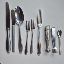 9 tlg, DDR  BESTECK  Messer