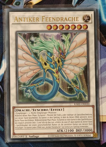 Antiker feendrache - yu-gi-oh,