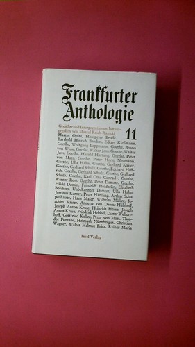 230586 frankfurter anthologie - 230586,