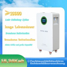 48V 300Ah 15,36 kWh LiFePO4 Batterie Solar PV Standspeicher Batteriespeicher