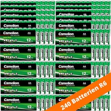 240 x Camelion R6 AA Mignon