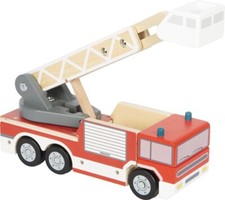 Feuerwehr mit drehleiter holz - feuerwehr,
