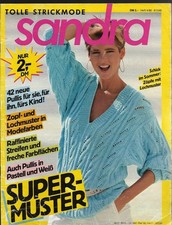 Strickheft Sandra 04/1986