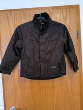 ALIVE Jungenjacke-Softshelljacke braun ohne Kapuze Größe 122/128