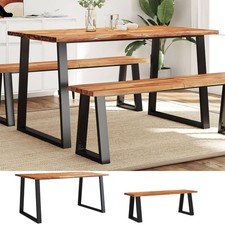 Esstisch Tish Bank Baumkante