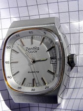 - Elegant ZENTRA Savoy 34x39mm Men's High End Calendar Model -