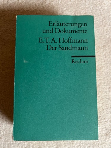 Der sandmann erläuterungen - der, sandmann.