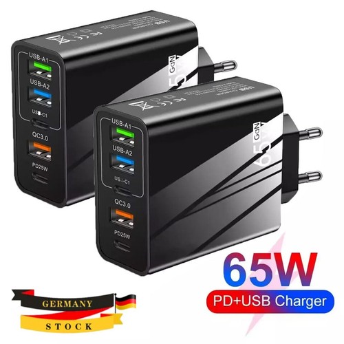 2stück schnellladegerät 65w - schnellladegerät,