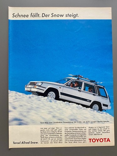Toyota tercel allrad - toyota,