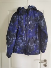 Skijacke, Winterjacke, Gr. 164, Mädchen, H&m, Gr. 164, Lila/grau