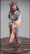 Neca Jack Sparrow Fluch der Karibik Pirates Caribbean Figur 45 cm Sound Sideshow